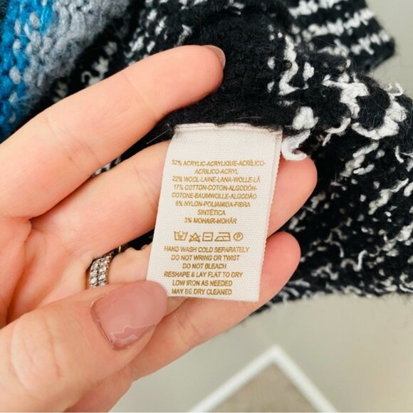 Free People Montmarte Stripe Sweater Sz XS - Picture 7 of 8